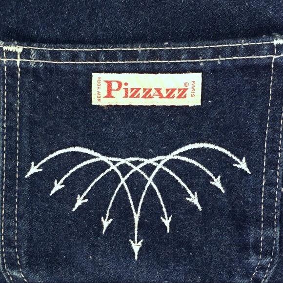 Vintage Pizzazz Jeans Womens 8 Dark Wash Slimming - Picture 2 of 12